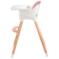 Scaun de masă KinderKraft Sienna (5282355) Transformer/ 6 luni/ Pink photo 3