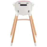 Scaun de masă KinderKraft Sienna (5282355) Transformer/ 6 luni/ Pink photo 4