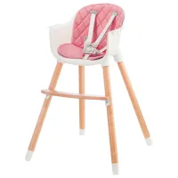 Scaun de masă KinderKraft Sienna (5282355) Transformer/ 6 luni/ Pink photo 5