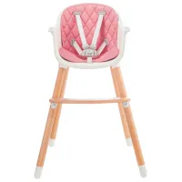 Scaun de masă KinderKraft Sienna (5282355) Transformer/ 6 luni/ Pink photo 6