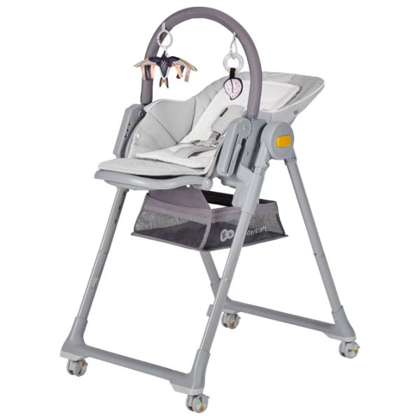Scaun de masă KinderKraft Lastree (KHLAST00GRY0000) Transformer/ 0 luni / Gray  photo 4
