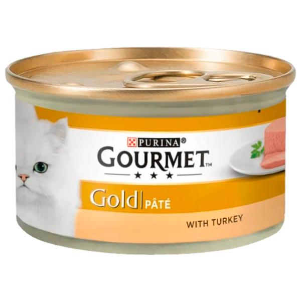 Корм для кошек влажный Purina Gourmet Gold Box 72929 24 x 85 г/ Индейка photo 3 Корм для кошек влажный Purina Gourmet Gold Box 72929 24 x 85 г/ Индейка photo 3