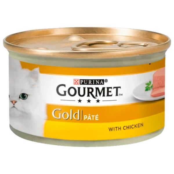 Корм для кошек влажный Purina Gourmet Gold Box 729210 24 x 85 г/ Курица photo 2 Корм для кошек влажный Purina Gourmet Gold Box 729210 24 x 85 г/ Курица photo 2