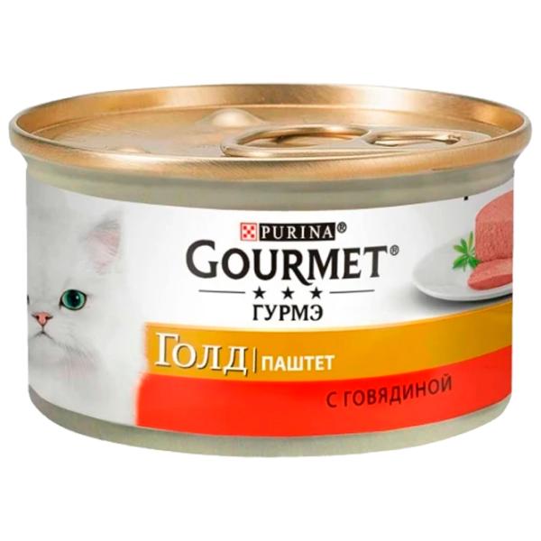 Hrană pentru pisici umedă Purina Gourmet Gold Box 729213 24 x 85 g/ Vită photo 2