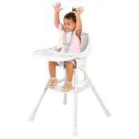 Scaun de masă BabyGo Simple (BGO-5105) Clasic/ 6 luni / White photo 2