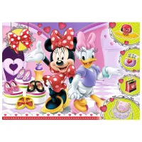 Puzzle 2D Trefl Minnie and trinkets 3+/ Numărul de piese: 100 photo 2