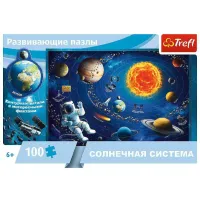 Puzzle 2D Trefl The Solar Sistem 5+/ Numărul de piese: 100 photo 2