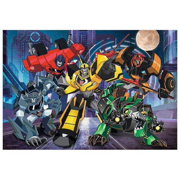Пазл 2D Trefl Autobots team 5+/ Количество деталей: 100 photo 2