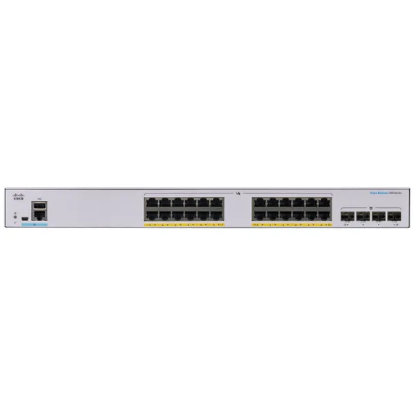 Коммутатор Cisco CBS350-24P-4G Белый photo 2