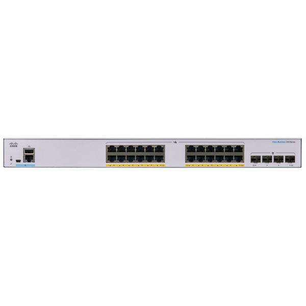 Коммутатор Cisco CBS350-24P-4G Белый photo 2