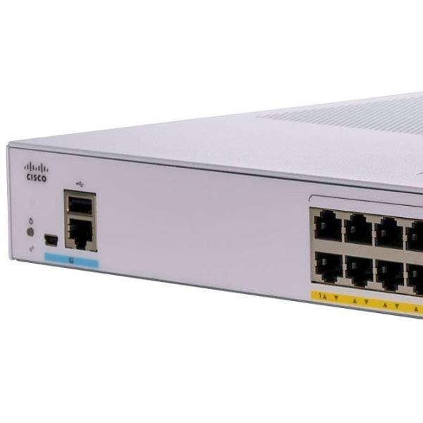 Коммутатор Cisco CBS350-24P-4G Белый photo 5