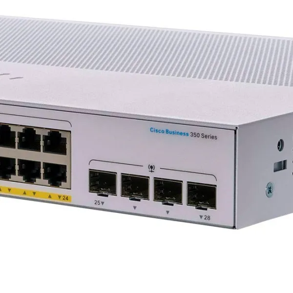 Коммутатор Cisco CBS350-24P-4G Белый photo 6