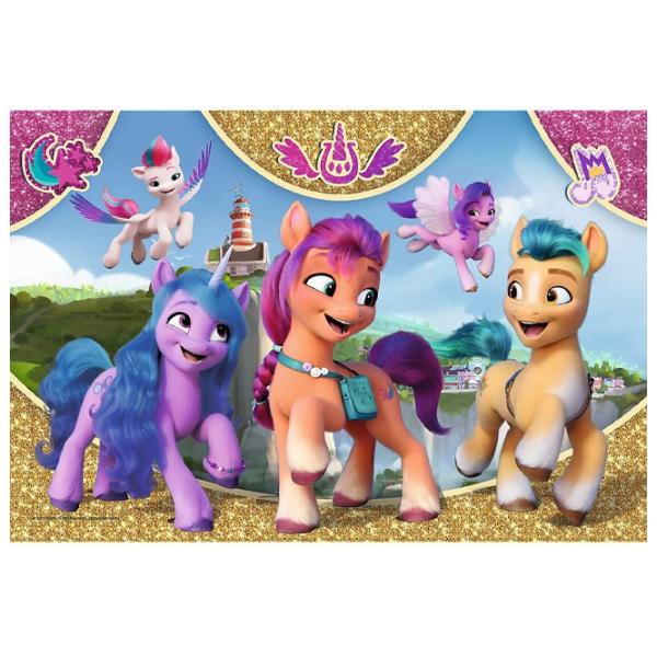 Puzzle 2D Trefl Colorful friendship 5+/ Numărul de piese: 100 photo 2