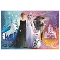 Puzzle 2D Trefl 3in1 Super Maxi Frozen Frozen Land 3+/ Numărul de piese: 24 photo 2