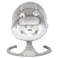 Leagăn pentru bebeluși MoMi Lami (BULE00023) 9 kg/ Light Gray photo 2