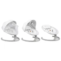 Leagăn pentru bebeluși MoMi Lami (BULE00023) 9 kg/ Light Gray photo 3