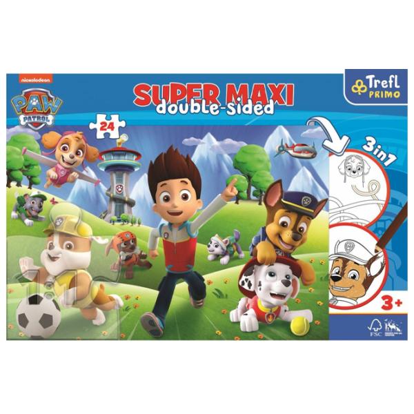 Пазл 2D Trefl Adventures 3+/ Количество деталей: 24 photo 2