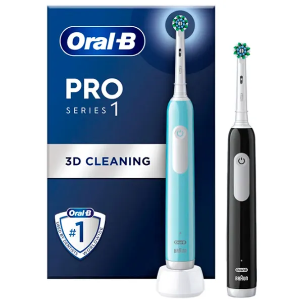 Periuță de dinți electrică Braun D305.523.3H Pro Series 1 Duo 3D/ Black photo 3