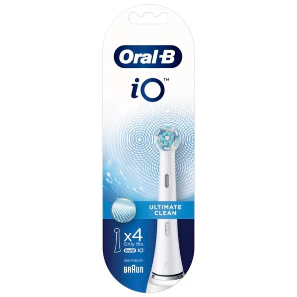 Rezervă pentru periuțe de dinți Braun iO Ultimate Clean Pentru maturi/ White photo 3