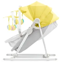 Leagăn pentru bebeluși KinderKraft Unimo (5462364) 18 kg/ Yellow photo 2