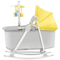 Leagăn pentru bebeluși KinderKraft Unimo (5462364) 18 kg/ Yellow photo 3