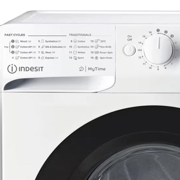Стиральная машина Indesit MTWE 91495 WK EE 9 кг / 1400 об/мин / Белый photo 5