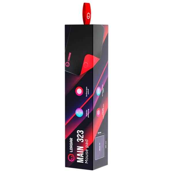 Covoraș pentru mouse Lorgar Main 323 Black photo 7