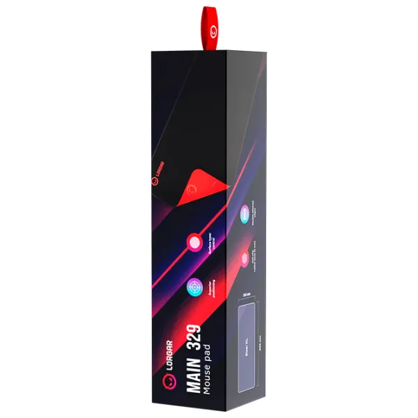 Covoraș pentru mouse Lorgar Main 329 Black photo 6
