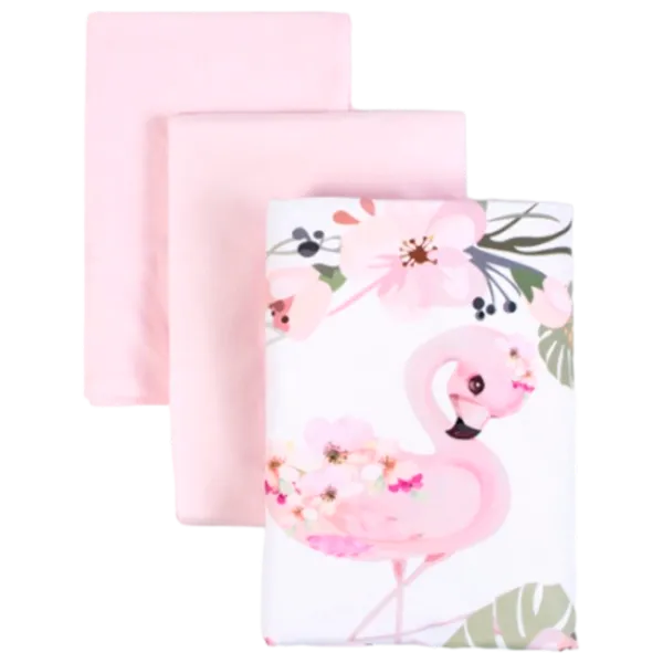 Детское постельное бельё Veres Flamingo Pink (2600000101714 ) Хлопок/ Розовый Белый photo 4