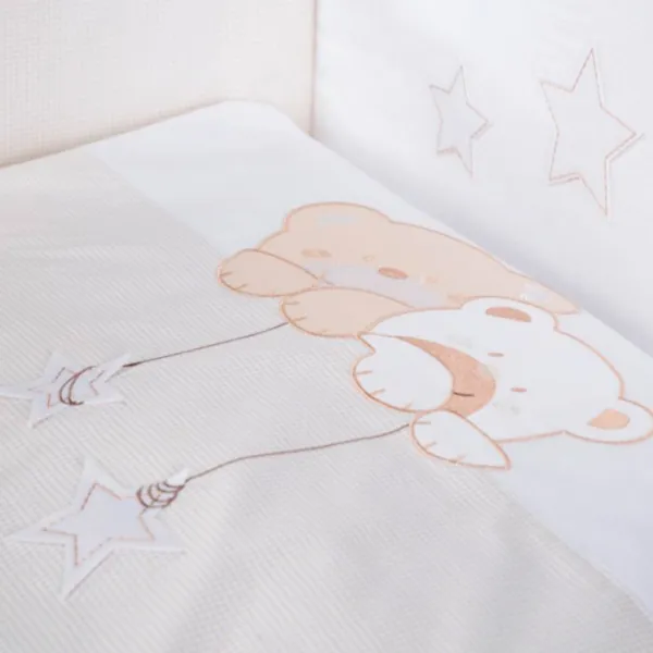 Детское постельное бельё Albero Mio Star Dream (C-5 H185) (5901571377087) Хлопок/ Бежевый Белый photo 2 Детское постельное бельё Albero Mio Star Dream (C-5 H185) (5901571377087) Хлопок/ Бежевый Белый photo 2