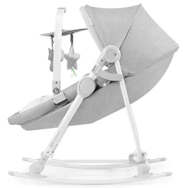Leagăn pentru bebeluși KinderKraft Nola (5478453) 18 kg/ Gray photo 2