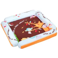 Covoraş pentru joc Baby Mix Playto Air (8596164036730) 0+/ Transformer/ Brown photo 2