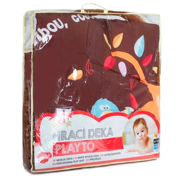 Covoraş pentru joc Baby Mix Playto Air (8596164036730) 0+/ Transformer/ Brown photo 3