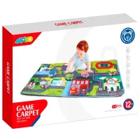 Игровой коврик Baby Mix Bayo Town (8596164055861) 0+/ Трансформер/ Зелёный photo 3