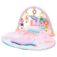 Covoraş pentru joc Baby Mix Bayo (8596164090541) 0+/ Transformer/ Pink photo 2