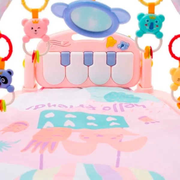 Covoraş pentru joc Baby Mix Bayo (8596164090541) 0+/ Transformer/ Pink photo 4 Covoraş pentru joc Baby Mix Bayo (8596164090541) 0+/ Transformer/ Pink photo 4