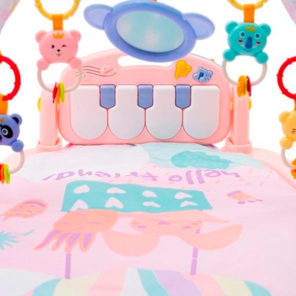 Covoraş pentru joc Baby Mix Bayo (8596164090541) 0+/ Transformer/ Pink photo 4 Covoraş pentru joc Baby Mix Bayo (8596164090541) 0+/ Transformer/ Pink photo 4