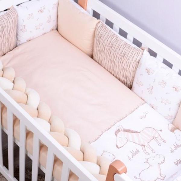 Lenjerie de pat pentru copii Veres Limpopo-21 (2600000095853 ) Bumbac/ White Beige photo 3 Lenjerie de pat pentru copii Veres Limpopo-21 (2600000095853 ) Bumbac/ White Beige photo 3