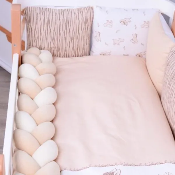 Lenjerie de pat pentru copii Veres Limpopo-21 (2600000095853 ) Bumbac/ White Beige photo 5 Lenjerie de pat pentru copii Veres Limpopo-21 (2600000095853 ) Bumbac/ White Beige photo 5