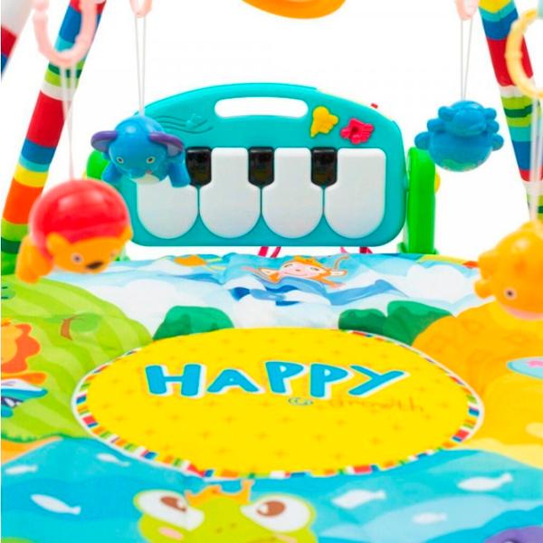 Игровой коврик Baby Mix Bayo Safari (8596164042601) 0+/ Трансформер/ Розовый photo 3