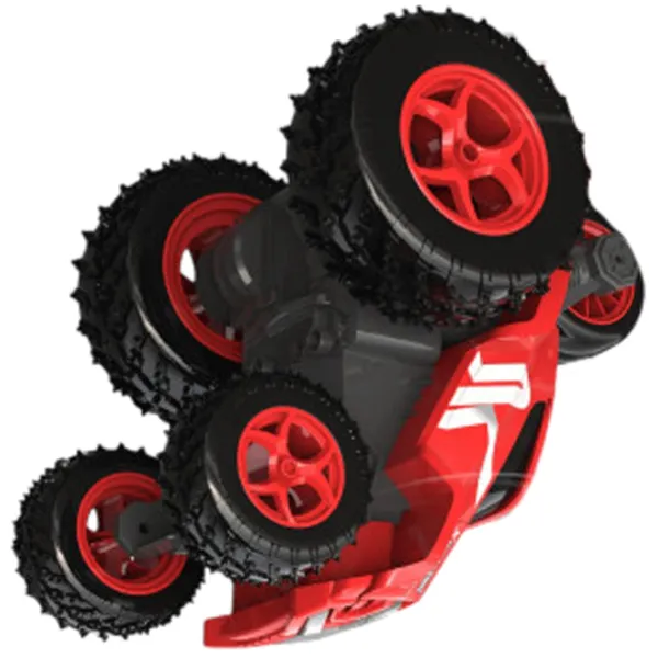 Mașină Exost Monster Stunt 7530-20241 10 km/ h/ White Red photo 3 Mașină Exost Monster Stunt 7530-20241 10 km/ h/ White Red photo 3