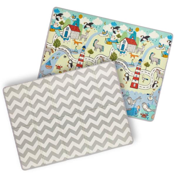 Игровой коврик KinderKraft XPE MATTY 2 (5902533923212) 0+/ Трансформер/ Разноцветный photo 2