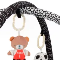 Covoraş pentru joc Baby Mix Football (Q/ 3550C-DA00) 0+/ Transformer/ Black photo 3