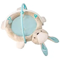 Covoraş pentru joc New Baby Rabbit (Q/ 3553C-1900) 0+/ Transformer/ Blue photo 2