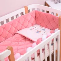 Детское постельное бельё Veres Velour Princess (2600000098458 ) Холлофайбер/ Розовый White photo 2