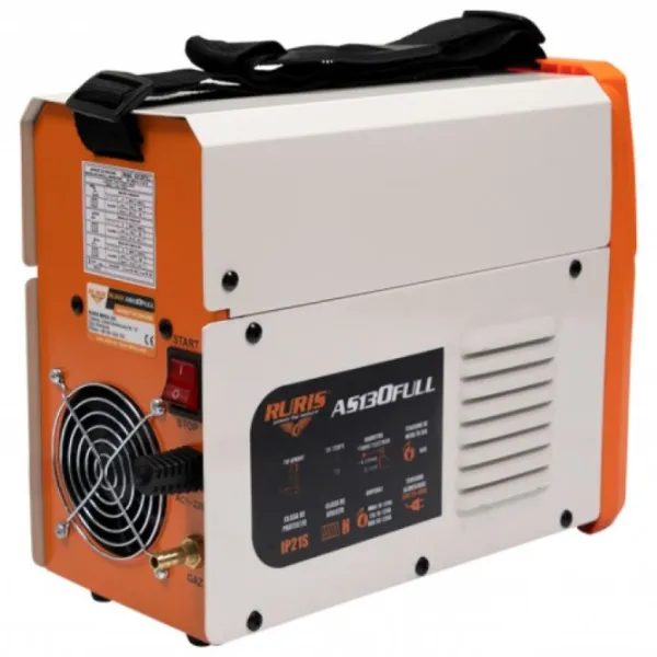Aparat de sudat Ruris AS130FULL 230 V semiautomat (MIG/ MAG)/ White photo 9