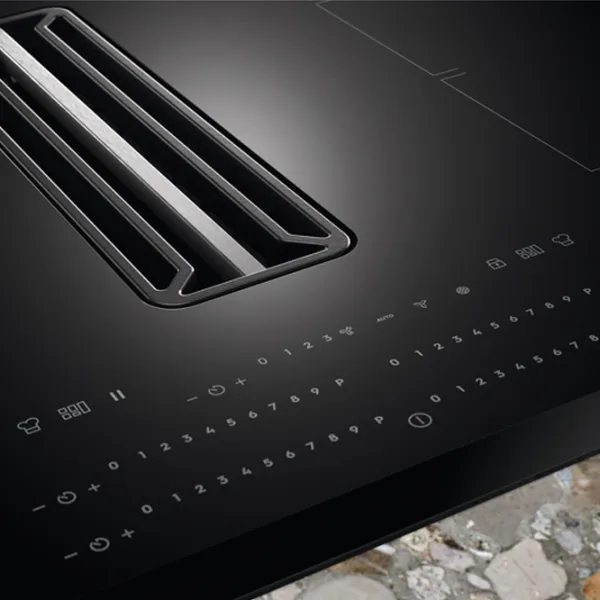 Plită încorporabilă cu inducție Electrolux KCC85450 Vitroceramică/ Black photo 3