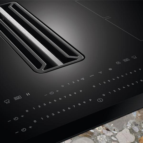 Plită încorporabilă cu inducție Electrolux KCC85450 Vitroceramică/ Black photo 3