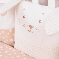 Детское постельное бельё Veres Smiling Animals (2600000099639 ) Софтфайбер/ Бежевый White photo 6