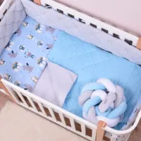 Детское постельное бельё Veres Velour Brave (2600000098410 ) Холлофайбер/ Синий Серый photo 2